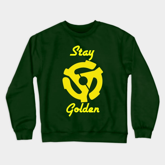 Stay Golden (transparent background) Crewneck Sweatshirt by BludBros